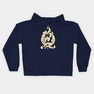 gold carved object Kids Hoodie